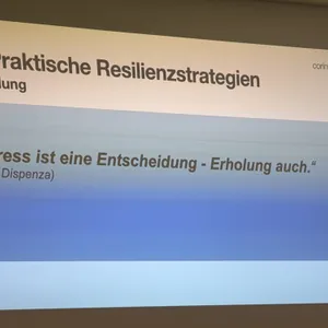 Stress ist eine Entscheidung